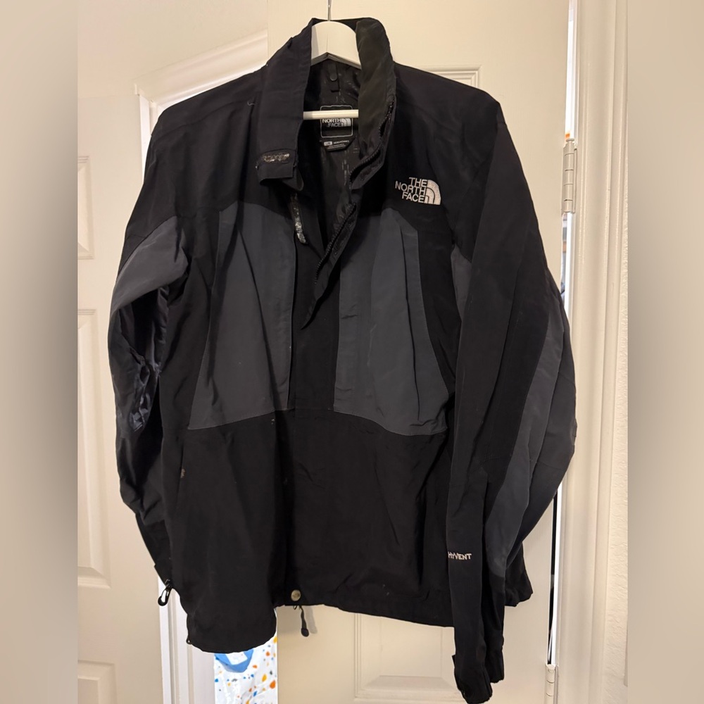 The North Face Men's Black and Dark Gray Performance Jacket